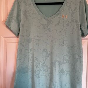 Under Armour Women's Mint V-Neck Tee